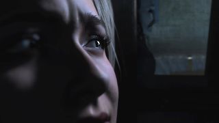 Un superviviente asustado en Until Dawn.