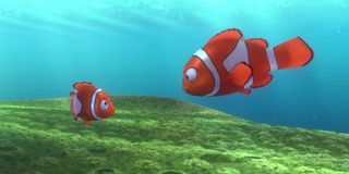 Nemo and Marlin in Finding Nemo