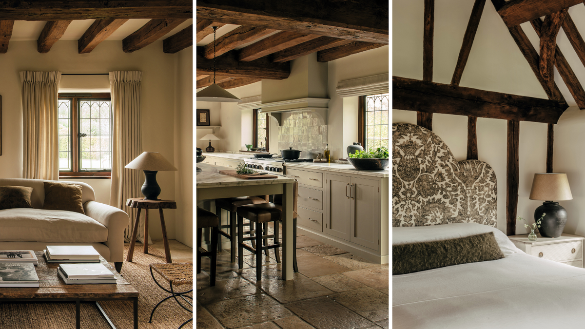 This sophisticated farmhouse is a convincing homage to Tudor ...