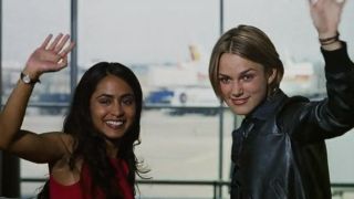 Keira Knightley and Parminder Nagra in Bend It Like Beckham