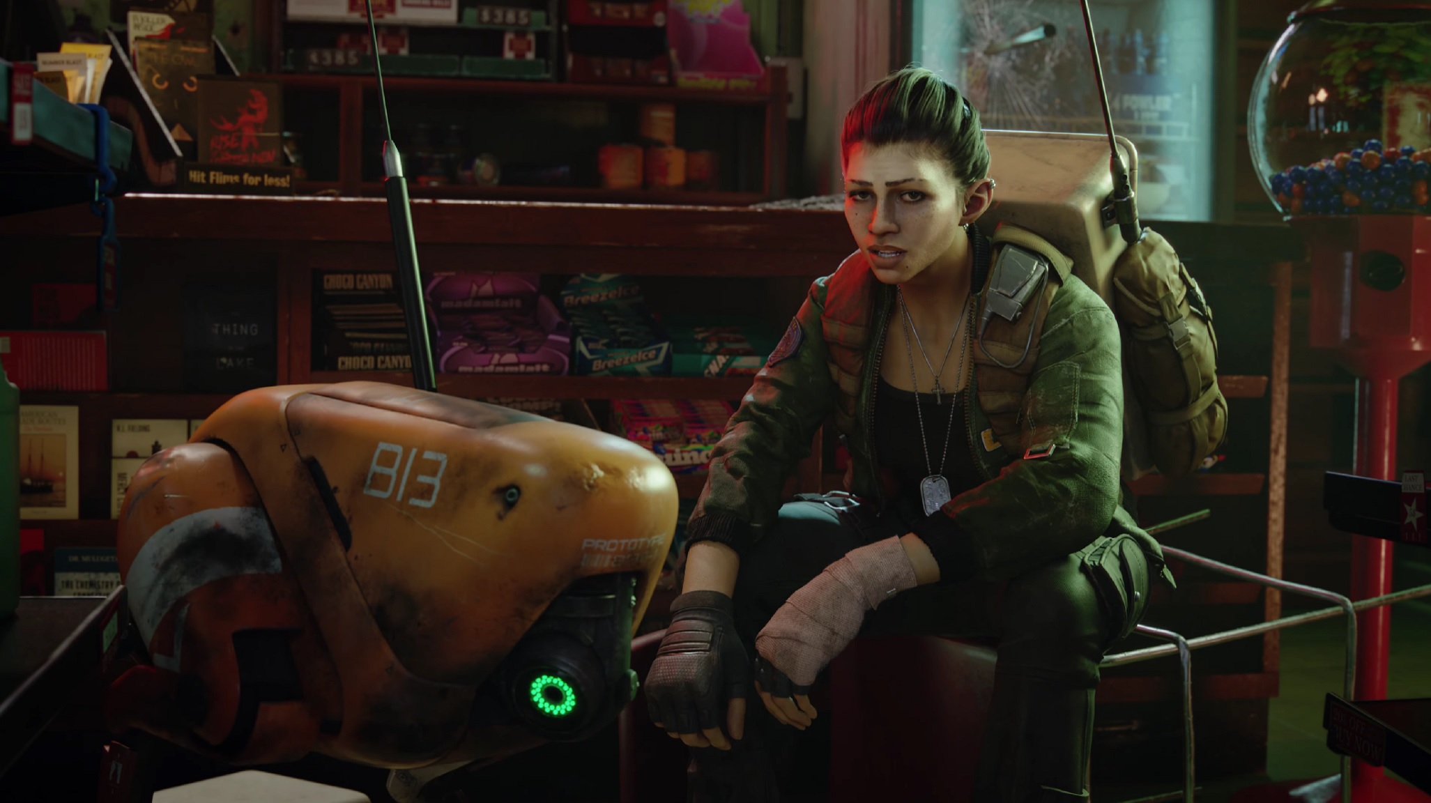 Redfall Trailer Introduces Remi and Her Robot Companion