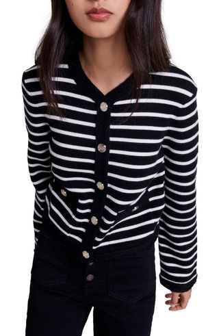 Striped Cardigan