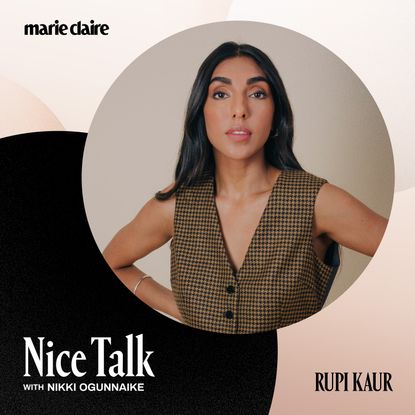 rupi kaur on the nice talk podcast