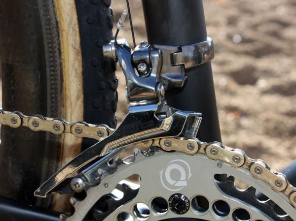 SRAM Force derailleurs are fitted front and rear.