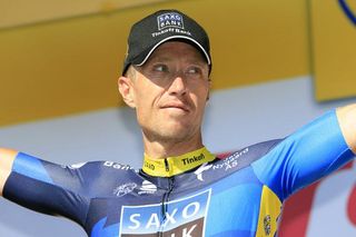 Most combative rider of stage 15 Nicki Sörensen (Team Saxo Bank-Tinkoff Bank).