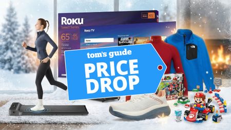 Collage of winter deals from Amazon