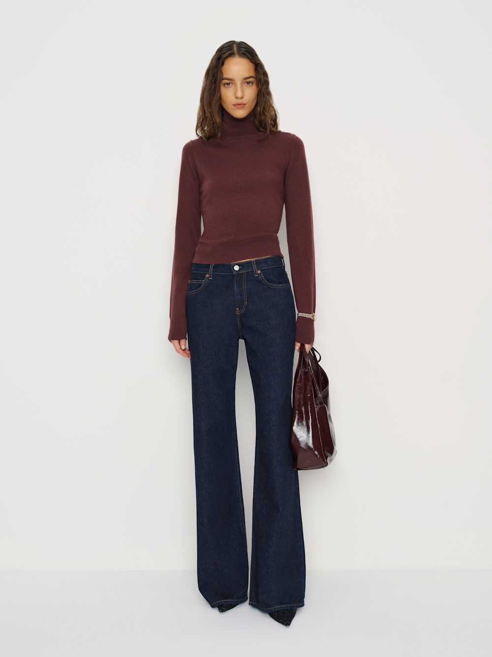 Reformation Jett Cashmere Turtleneck