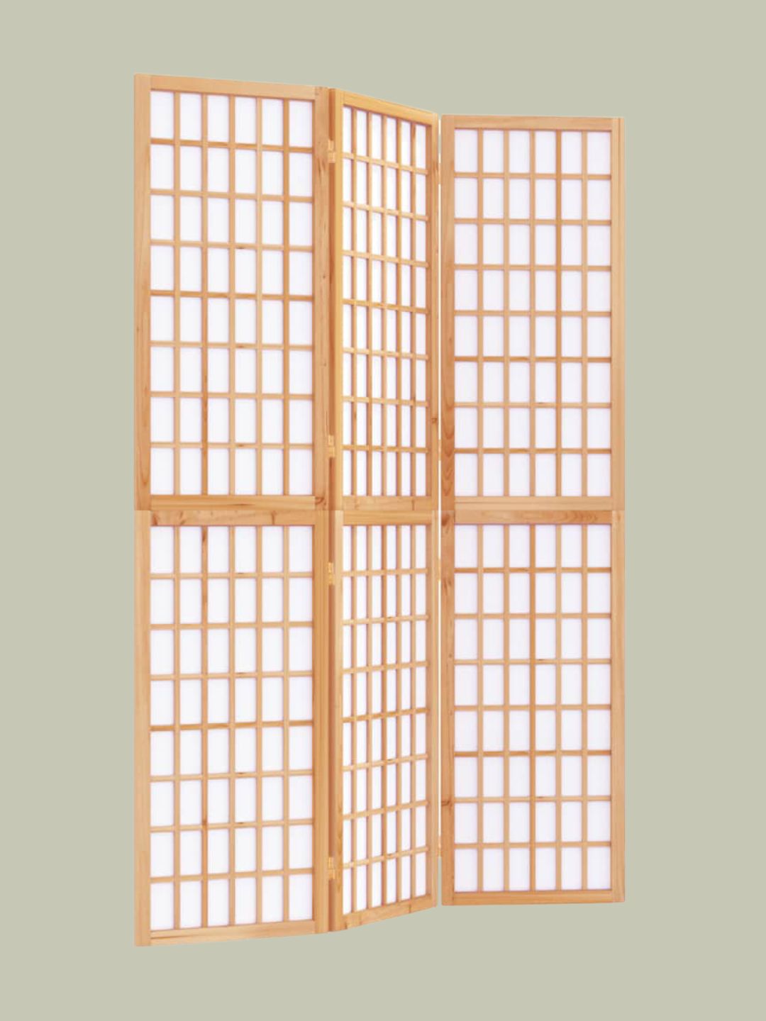 Wayfair, Latitude Run Leunne Solid Wood Folding Room Divider