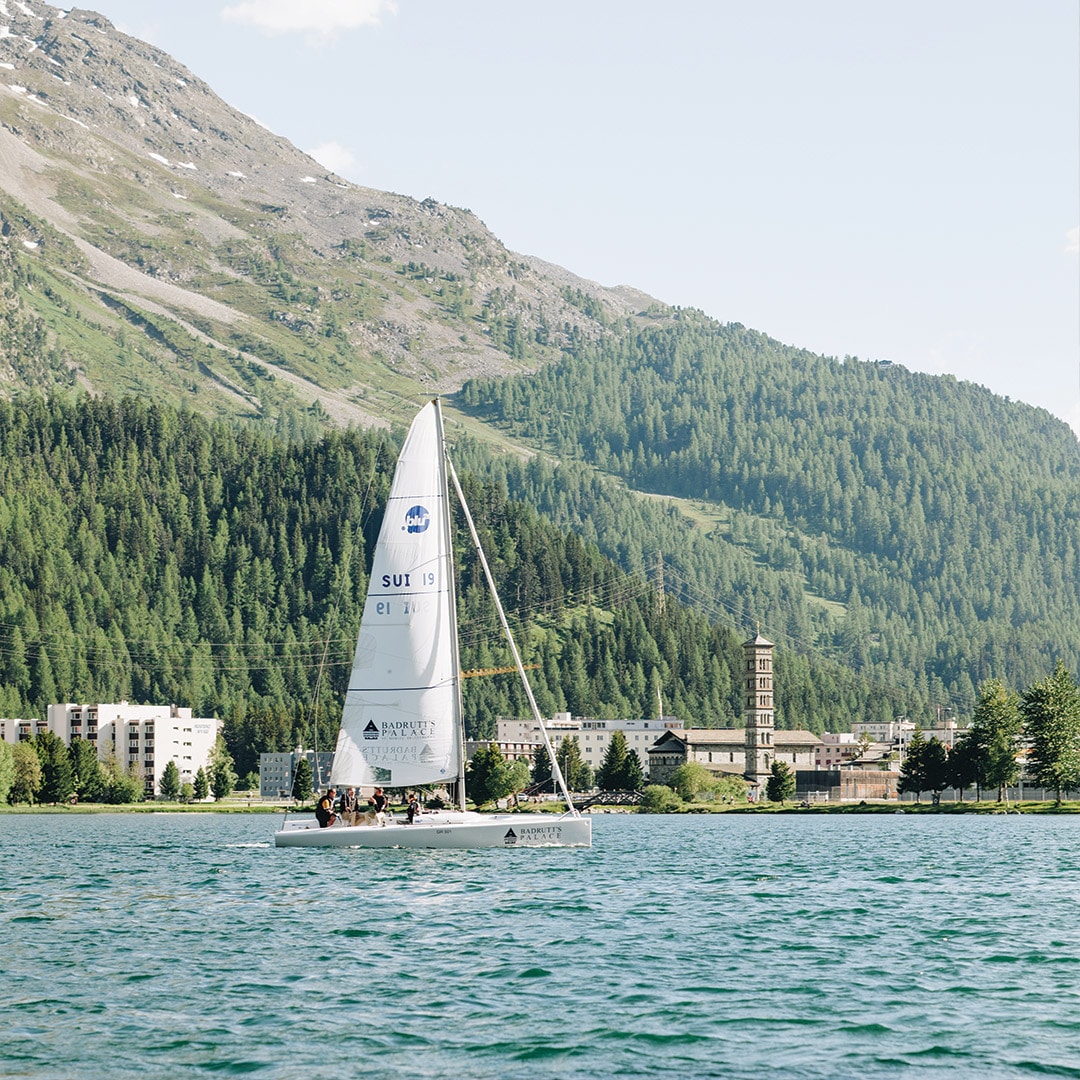 Badrutt's Palace hotel in St Moritz
