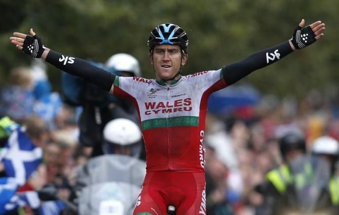 Geraint Thomas (Wales) winner of the Commonwealth Games road race