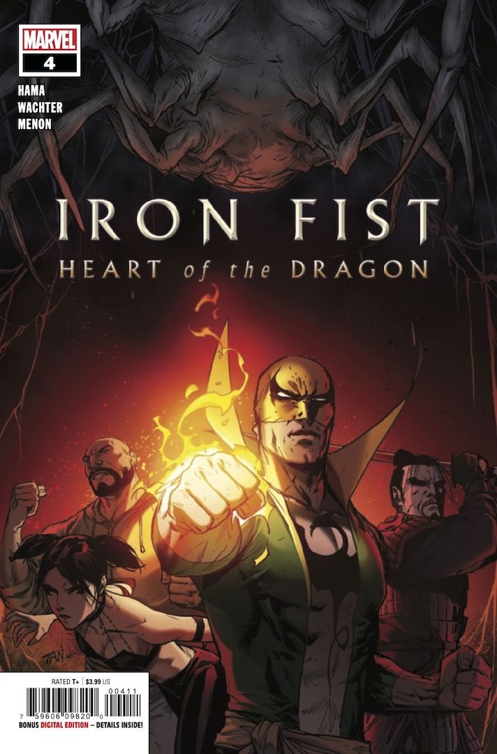 page from Iron Fist: Heart of the Dragon #4