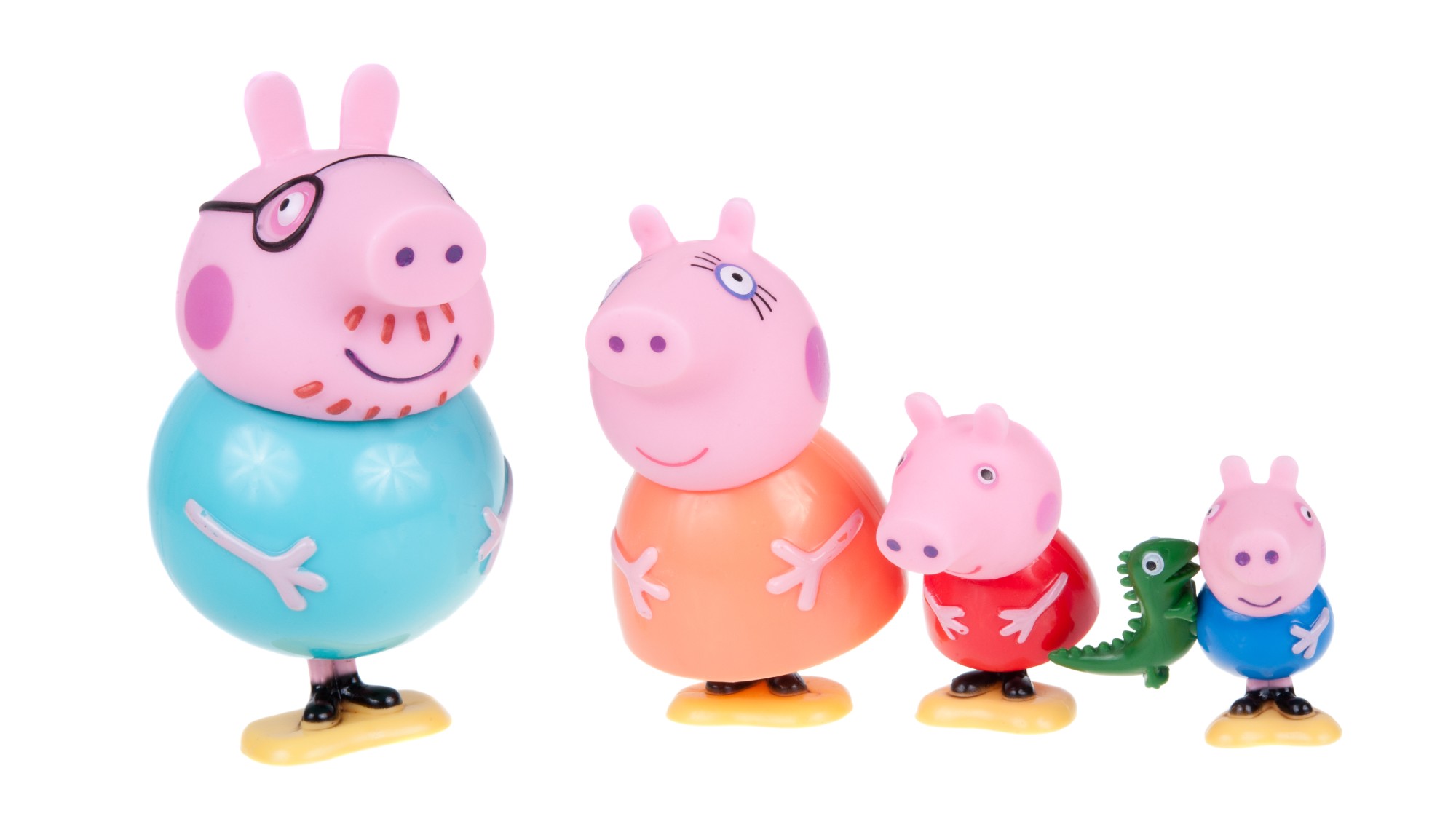 Peppa Pig character figurines