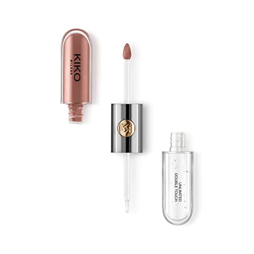 Kiko Milano Unlimited Double Touch 103, Liquid Lipstick With a Bright Finish in a Two-Step Application. Lasts Up to 12 Hours. No-Transfer Base Colour