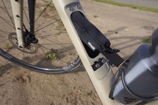 The Cargo Bay storage system used on the Enve MOG gravel bike