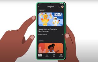 Google TV 'Highlights' app feature