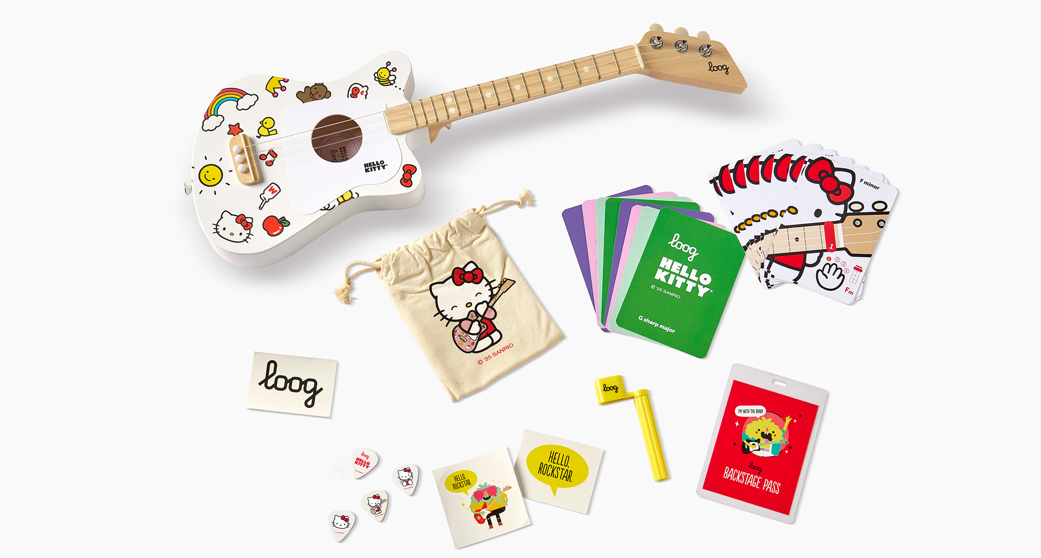 Loog Hello Kitty Mini-Acoustic