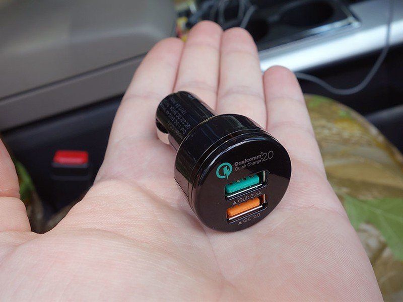 Aukey Dual-USB Quick Car Charger