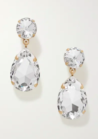 Roxanne Assoulin Crystal clip-on earrings, £90, £45 (Save 50%)