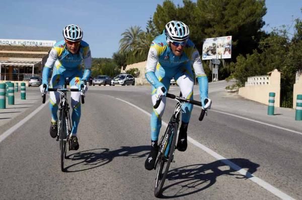 Roman Kreuziger (Astana) shows he can sprint