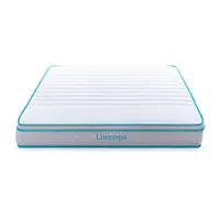 1. Linenspa 10" Memory Foam and Spring Hybrid Mattress
Queen was: 
Queen now: 
Saving: