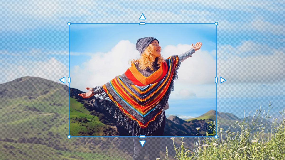 A graphic depicting one of the new features inside Adobe Photoshop Elements