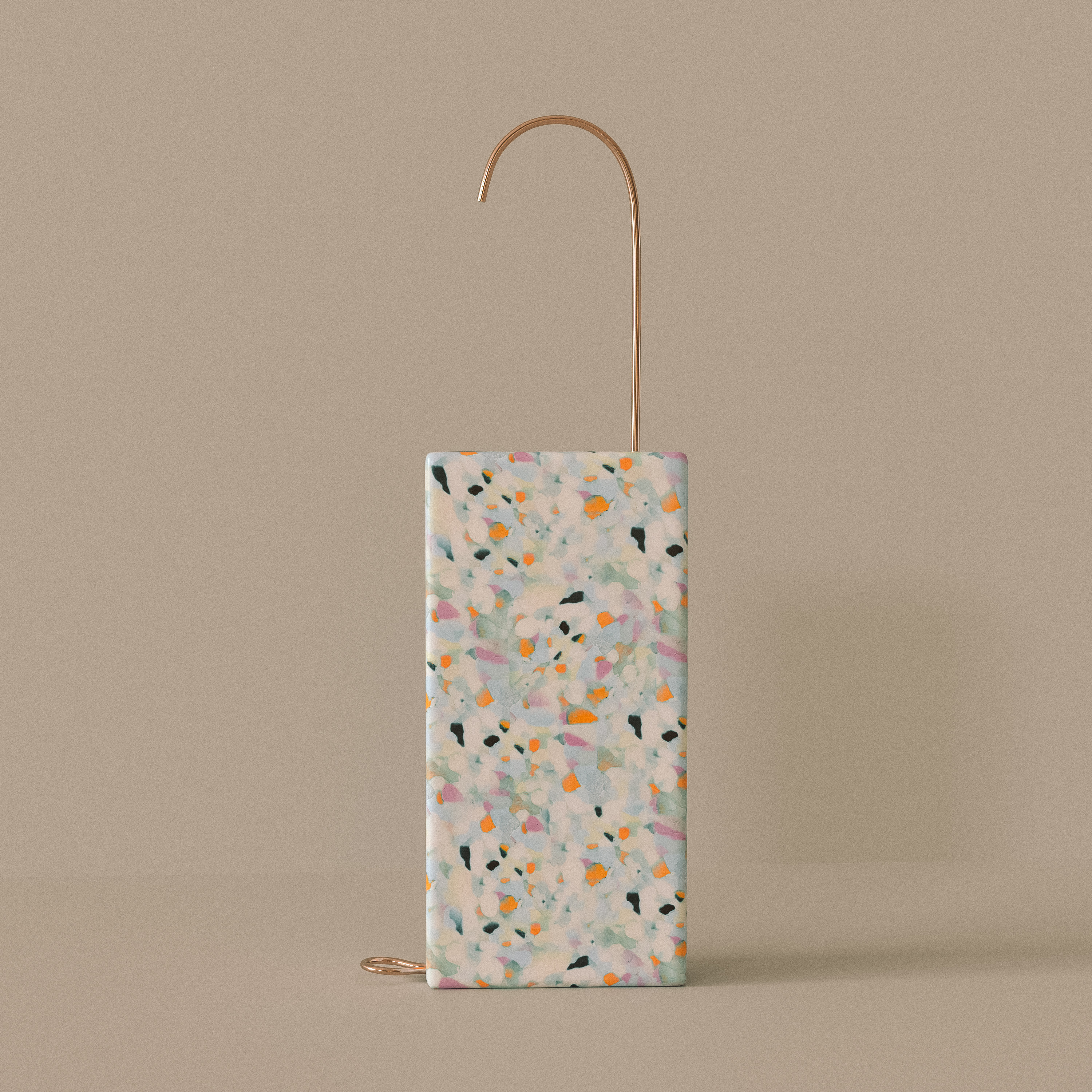 Geometric & Confetti Plastic Bag Holder & Dispenser