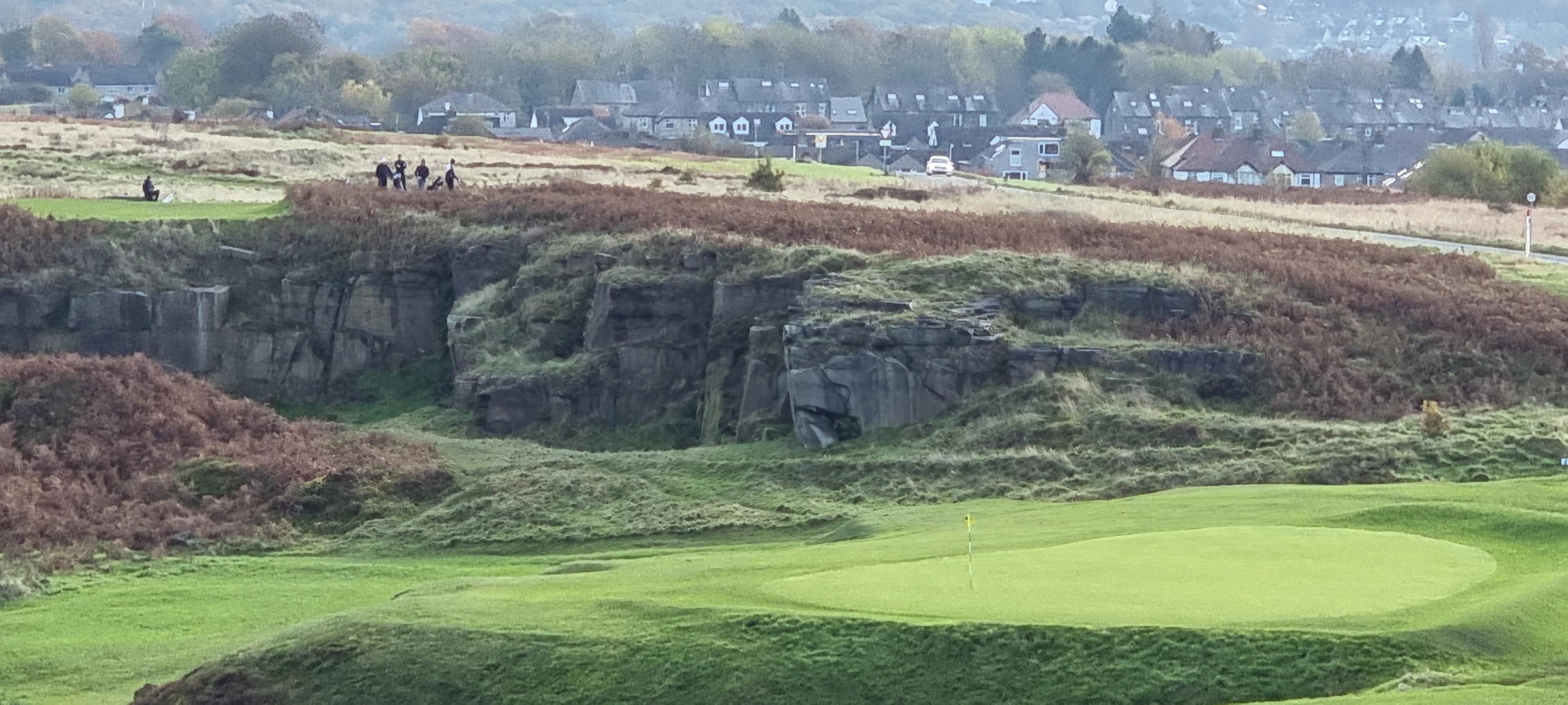 The 2nd hole at Baildon Golf Club