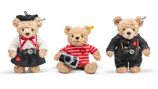 Collection of Leica Steiff bears – Elsie, Cuddle and Ernst