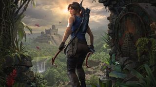 An illustration of Lara Croft from Tomb Raider