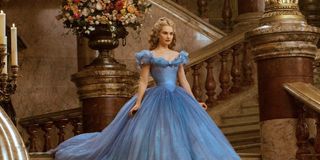 Lily James as Cinderella