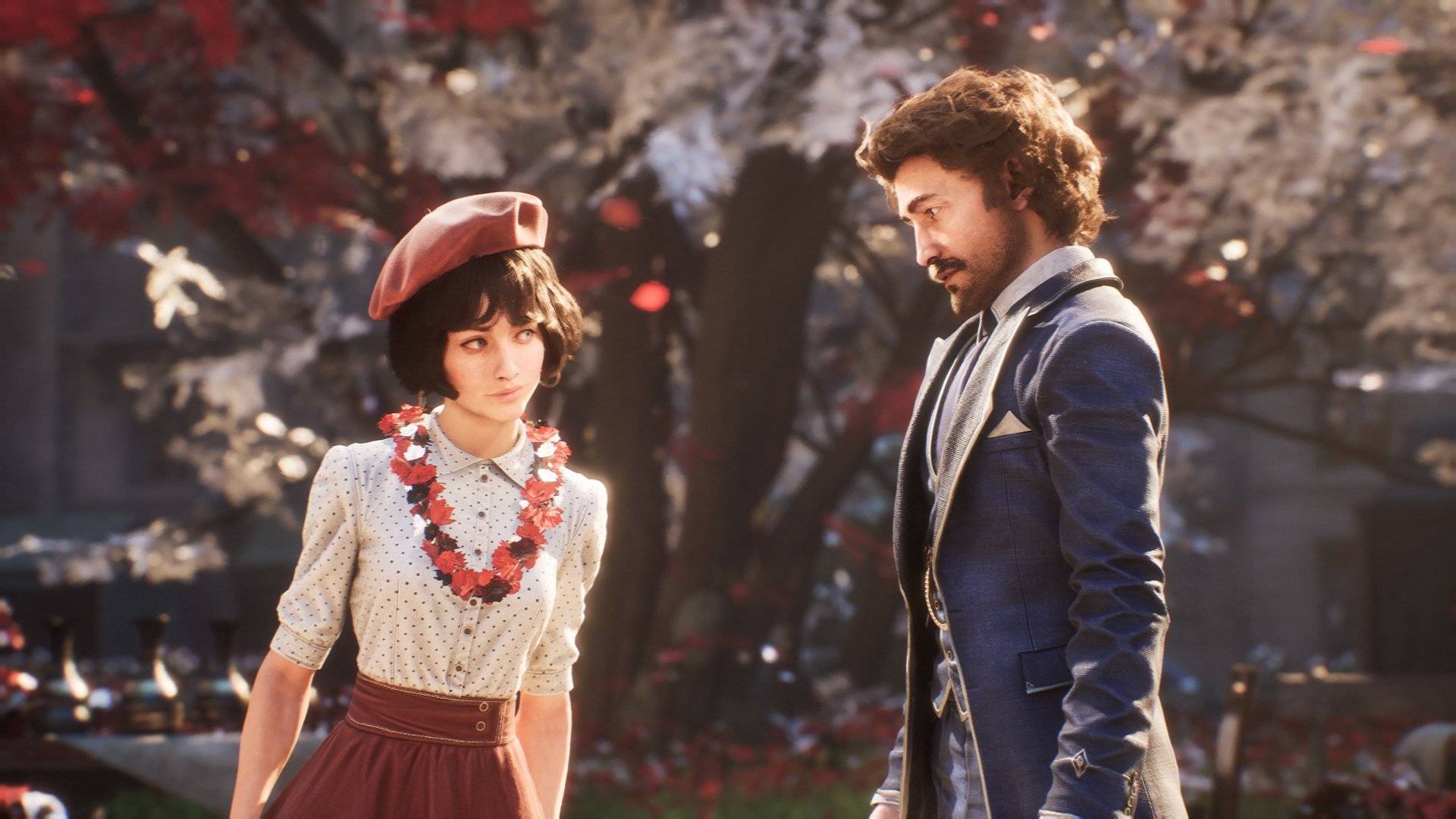 Sophie and Gustave in the opening of Clair Obscur: Expedition 33