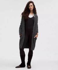 Lululemon Alpaca Wool-Blend Shawl-Collar Cardigan