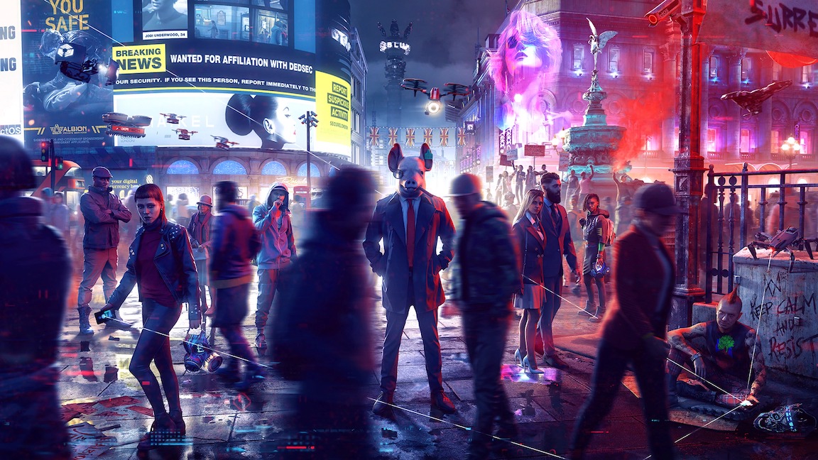 Watch Dogs: Legion Gameplay Video Focuses on DeadSec Recruits