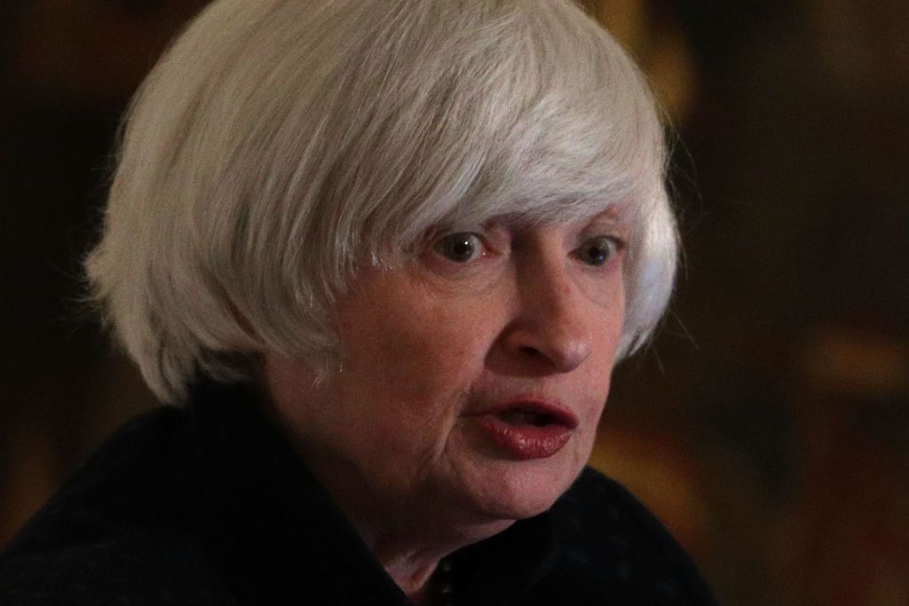 Fed chair Janet Yellen