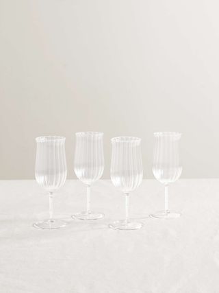 Tulip Set of Four Wine Glasses