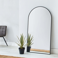 Apartment Arch Leaner Mirror Black | £100 at Dunelm