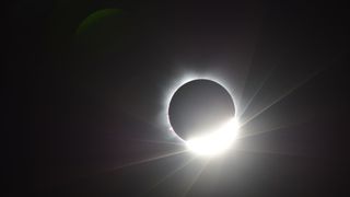 the moon blocks out most of the sun during a solar eclipse