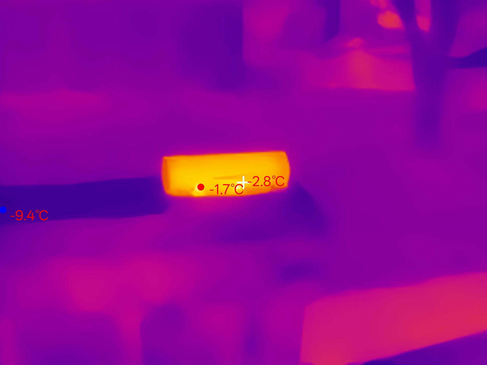 Thermal Master P1 camera sample.