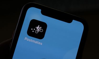 The Postmates app