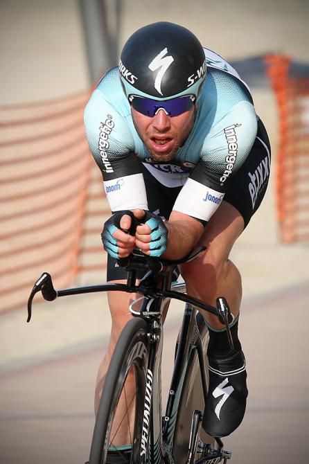 Mark Cavendish put in a strong time trial to make the top 10 overall