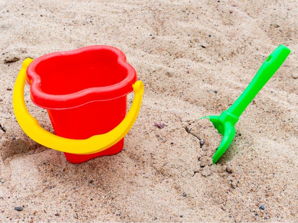 Sandbox Toys In The Sand