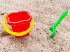 Sandbox Toys In The Sand