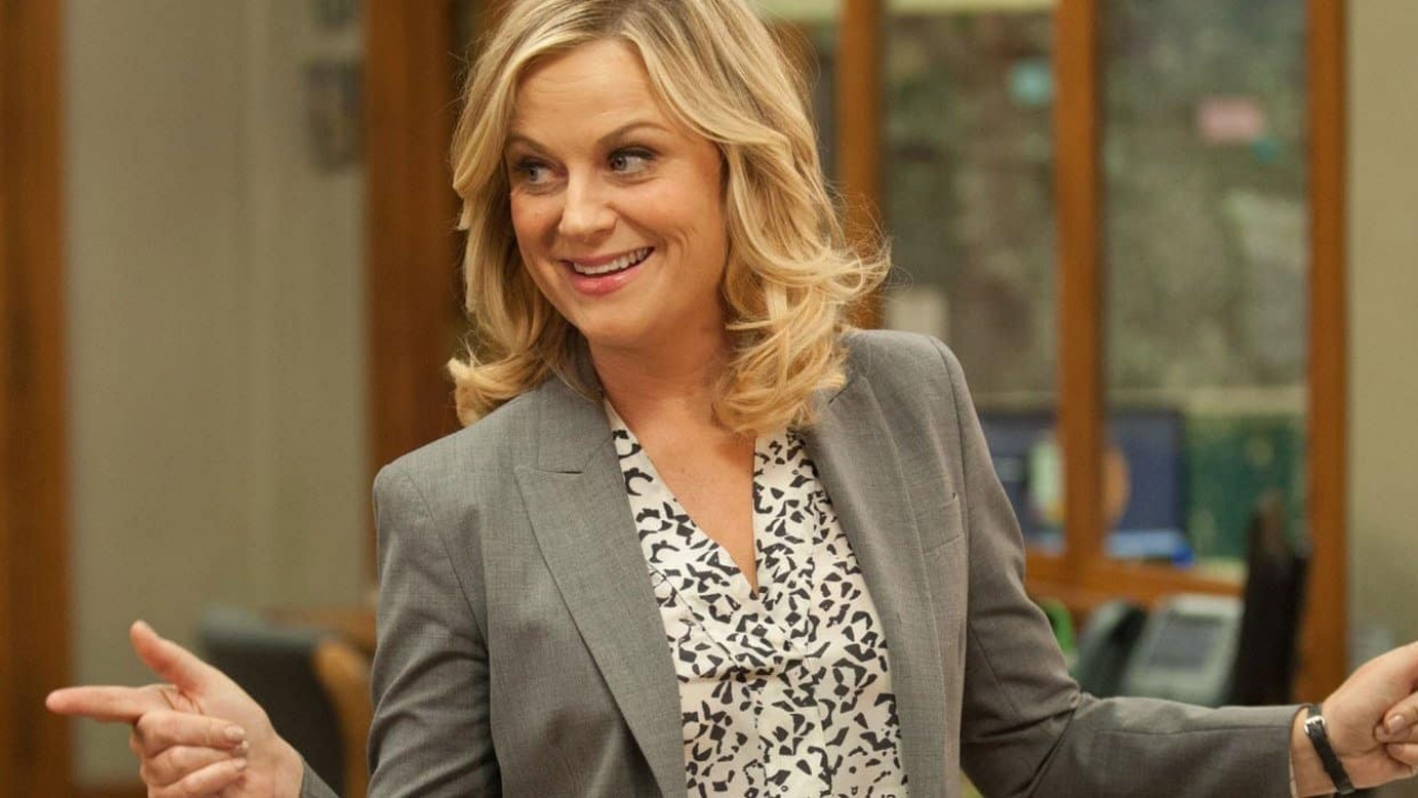 Amy Poehler as Leslie Knope in Parks and Recreation