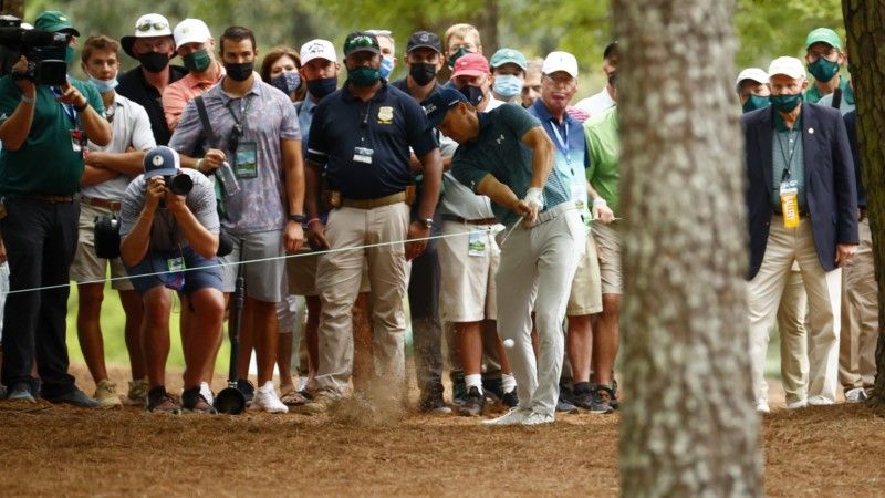 Jordan Spieth Tree Trouble