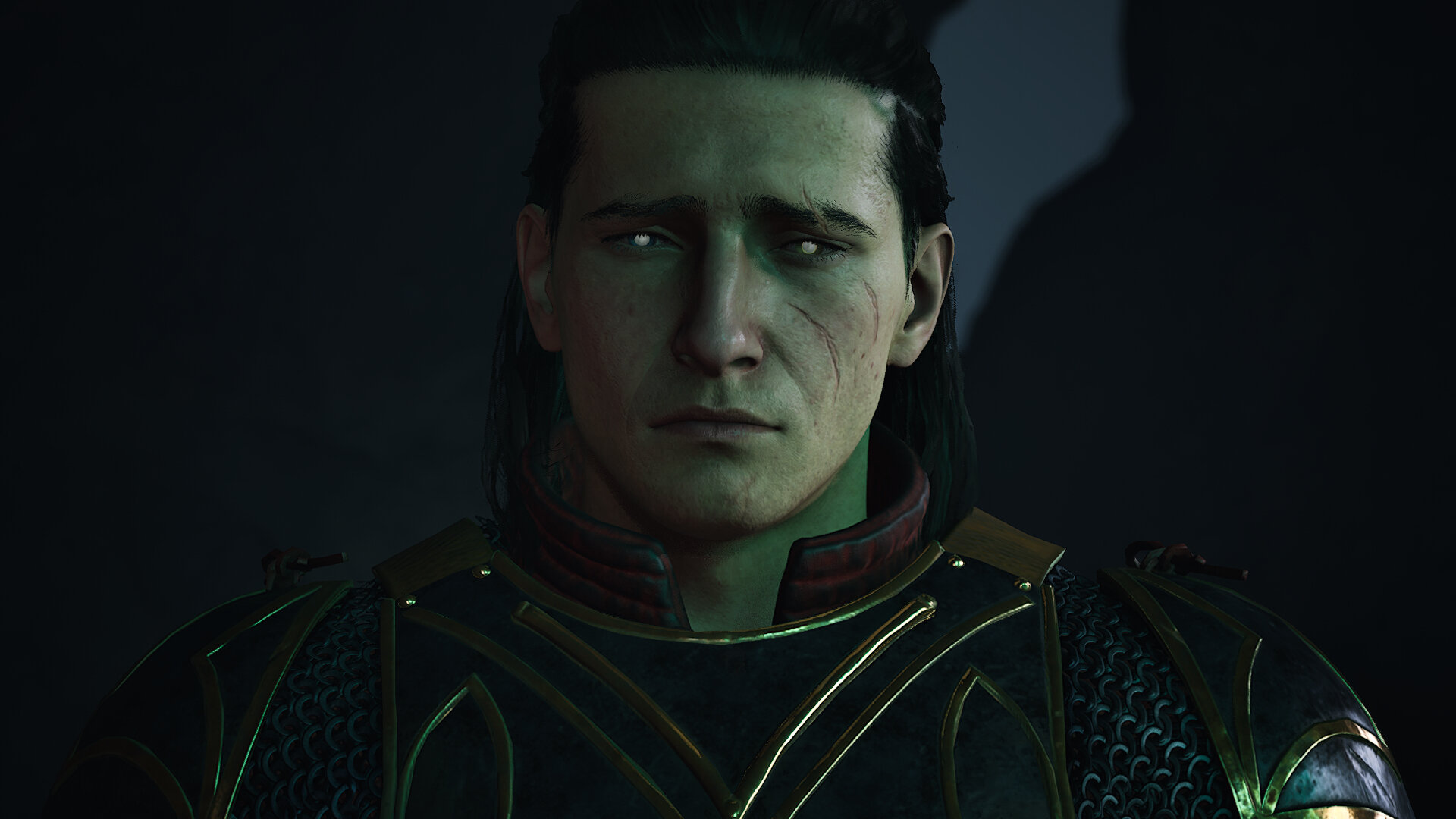 The Blood of Dawnwalker screenshot of Coen looking sad