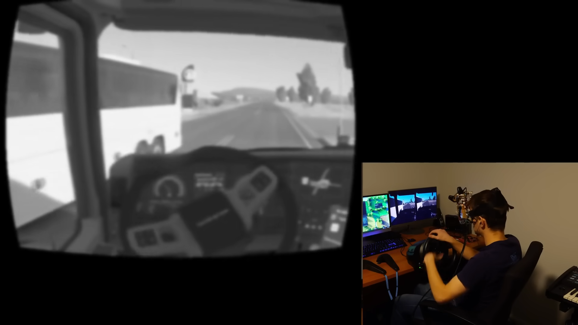 بناء سماعة الرأس CRT VR