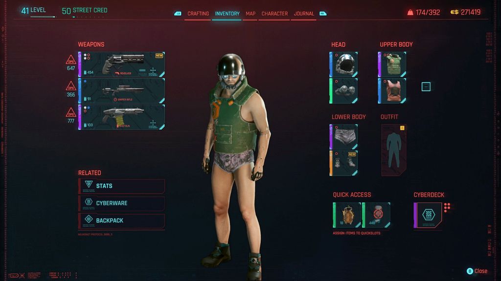 How To Use The Cyberpunk 2077 Wardrobe Feature GamesRadar   T8Gx7FmKvA9xkuYqsoRKe8 1024 80 