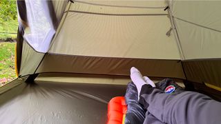 Big Agnes Crag Lake SL3 tent inside
