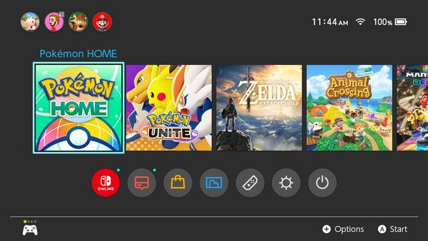 Pokemon Home Uninstall Hover Over Game