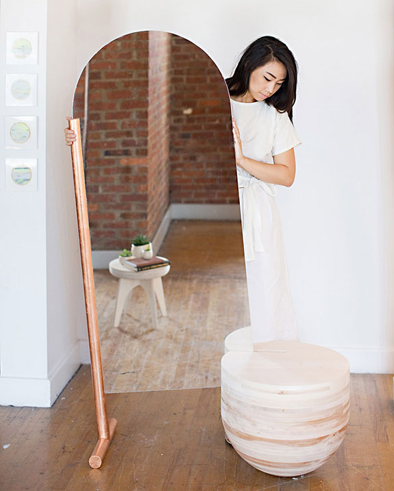 Parker’s ‘Wabisabi’ mirror/table